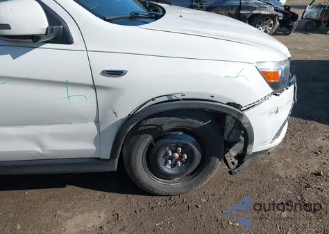 2017 Mitsubishi Outlander Sport 2.0 Es из США, поврежденный, VIN JA4AP3AU1HZ060180